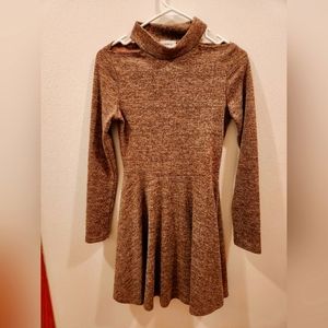EVERLY Cold Shoulder knit dress